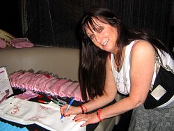 karen salkin signing wizard jeans for charity.jpg